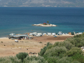 paralia camping